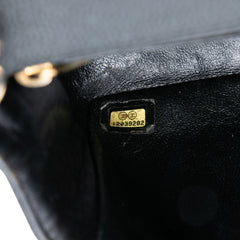 Mini Square Classic Caviar Single Flap