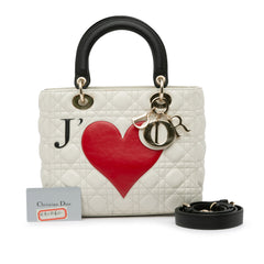 Medium Lambskin Cannage Dioramour Chinese Valentines Lady Dior