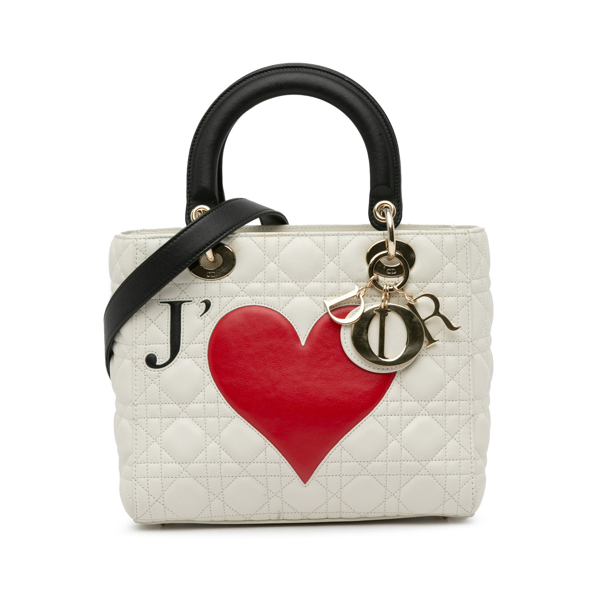 Medium Lambskin Cannage Dioramour Chinese Valentines Lady Dior