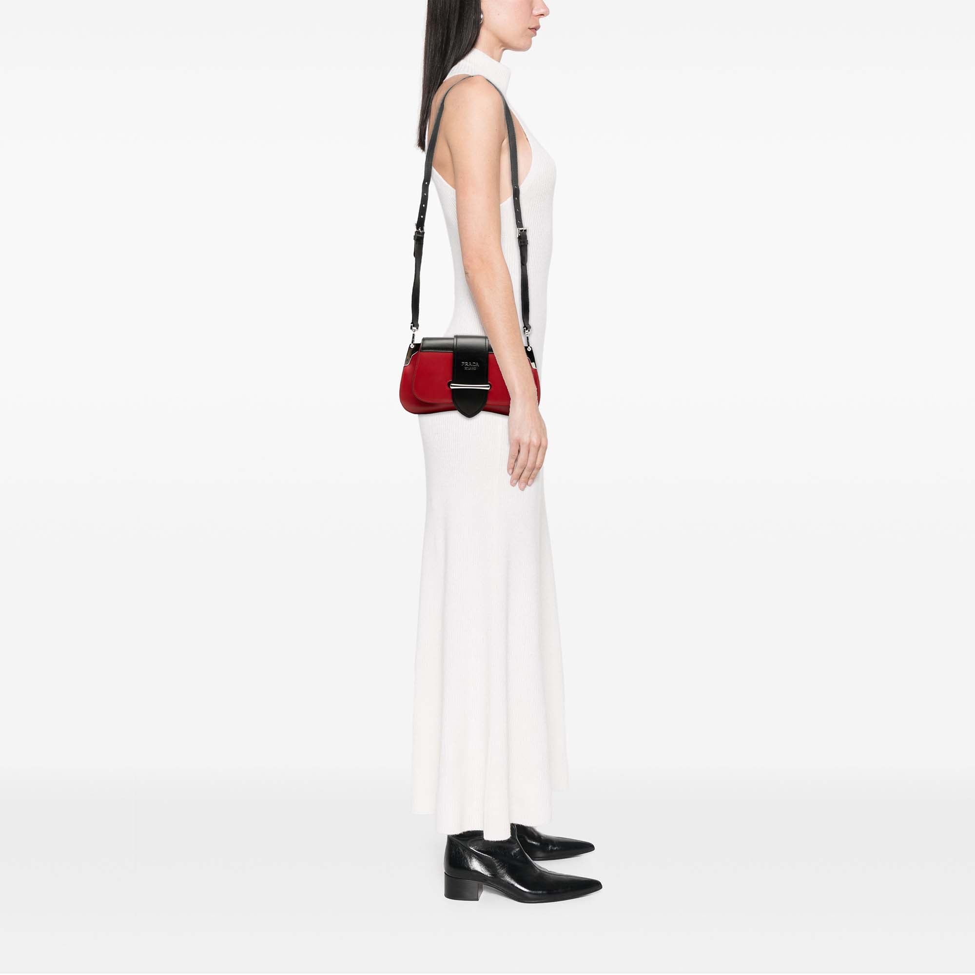 Bicolor City Calf Sidonie Satchel