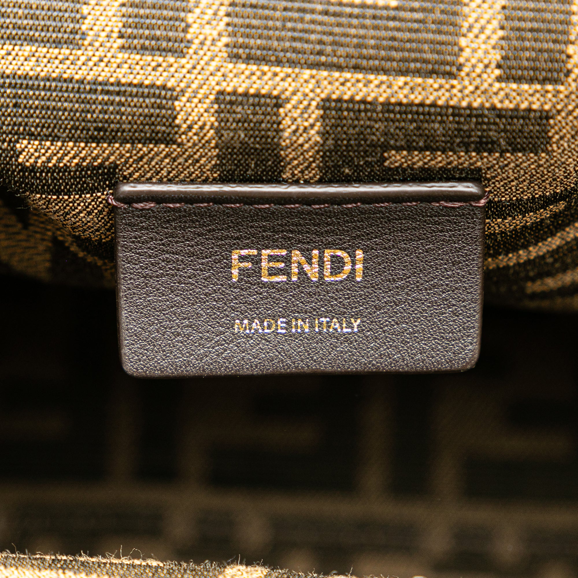 Medium Leather Fendi First Shoulder Bag