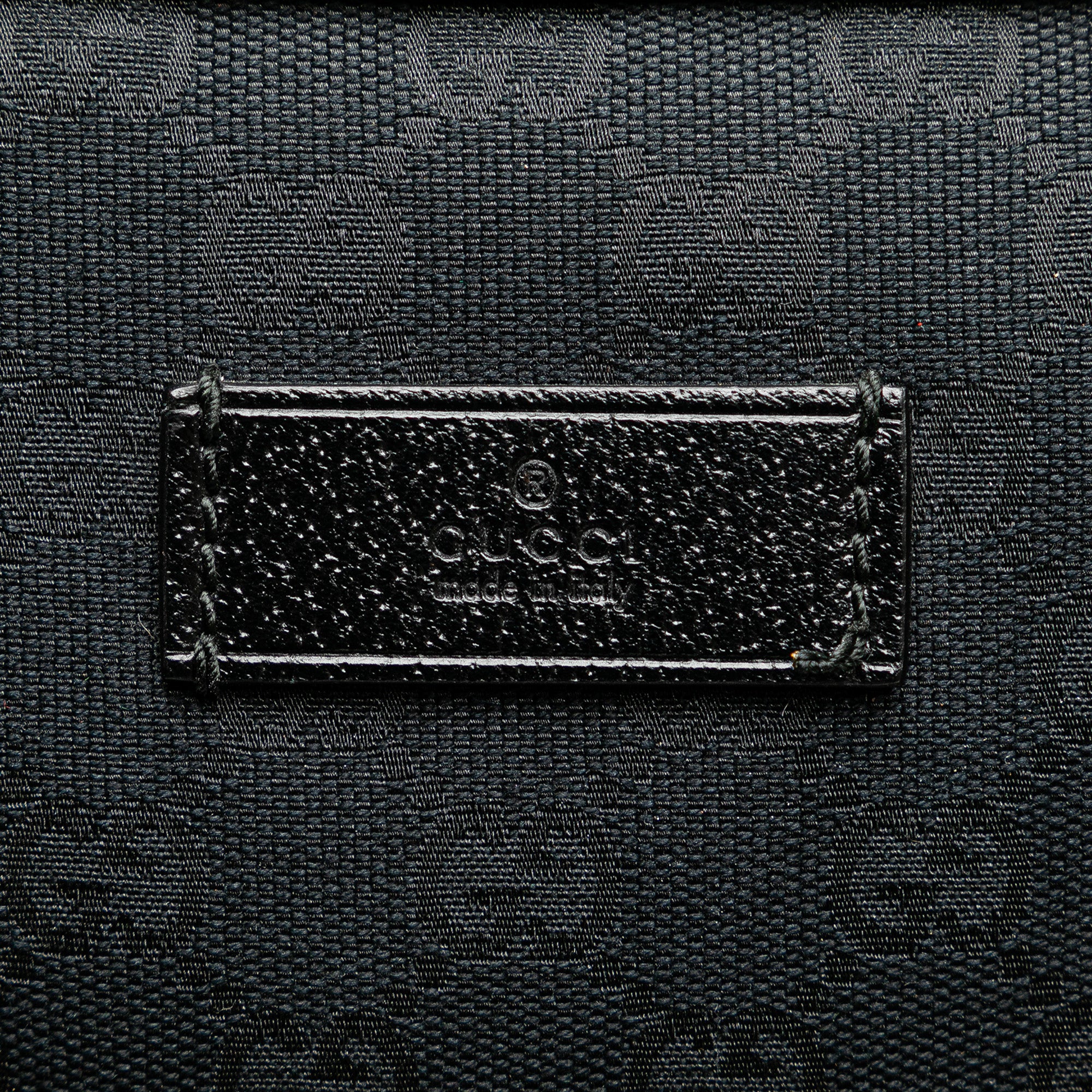 GG Canvas Web Travel Bag