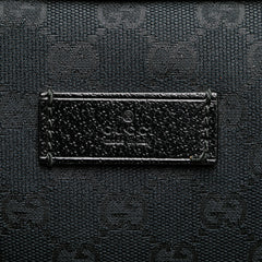 GG Canvas Web Travel Bag
