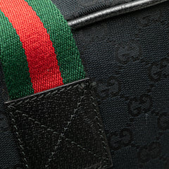 GG Canvas Web Travel Bag