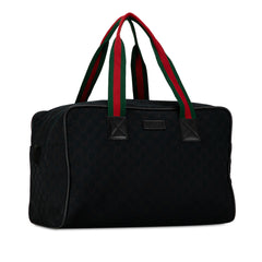 GG Canvas Web Travel Bag_1