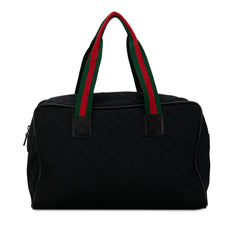 GG Canvas Web Travel Bag_2