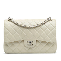 Jumbo Classic Caviar Double Flap