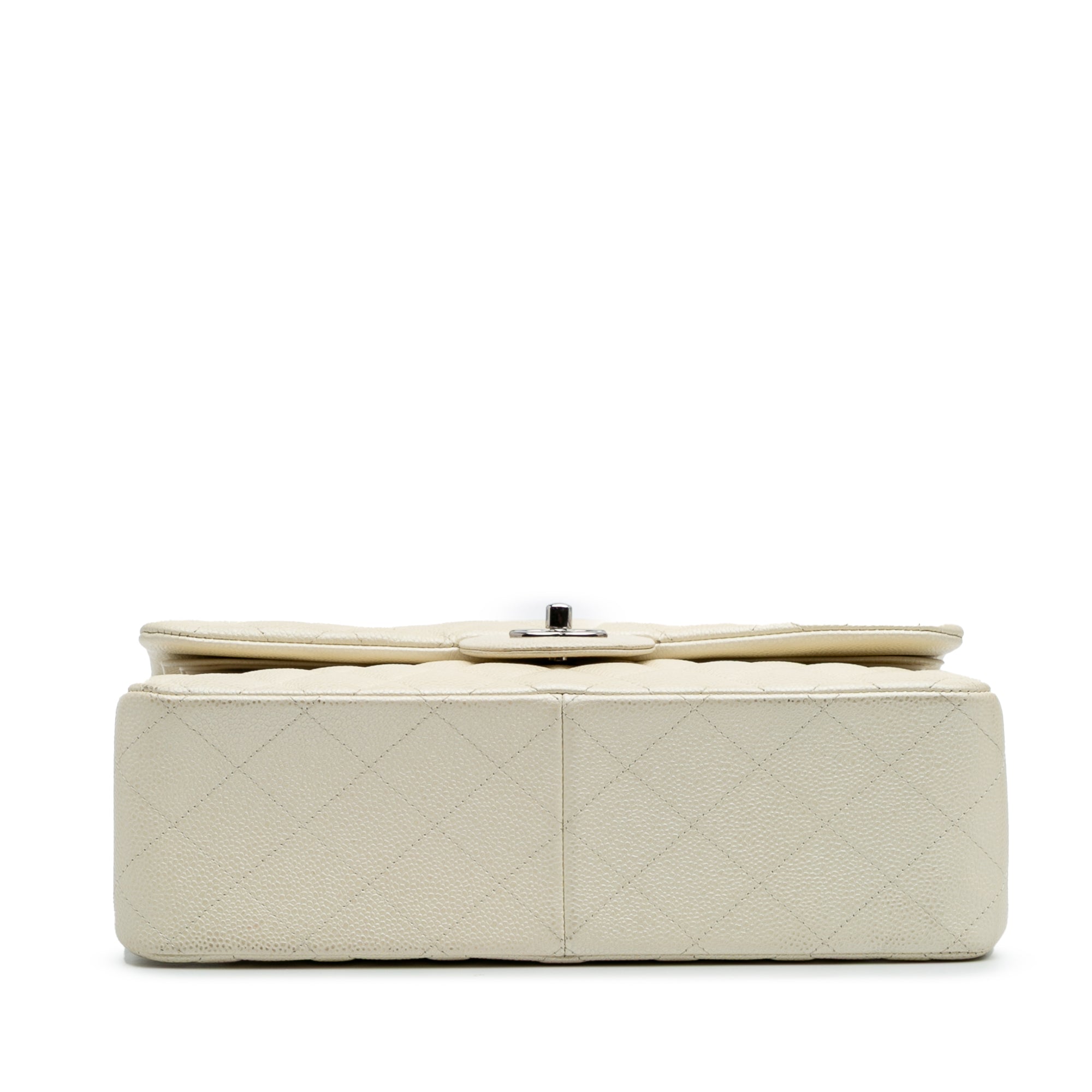 Jumbo Classic Caviar Double Flap