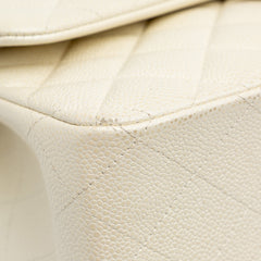 Jumbo Classic Caviar Double Flap