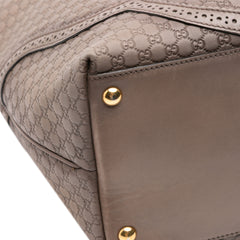 Large Microguccissima Brogue Duilio Tote
