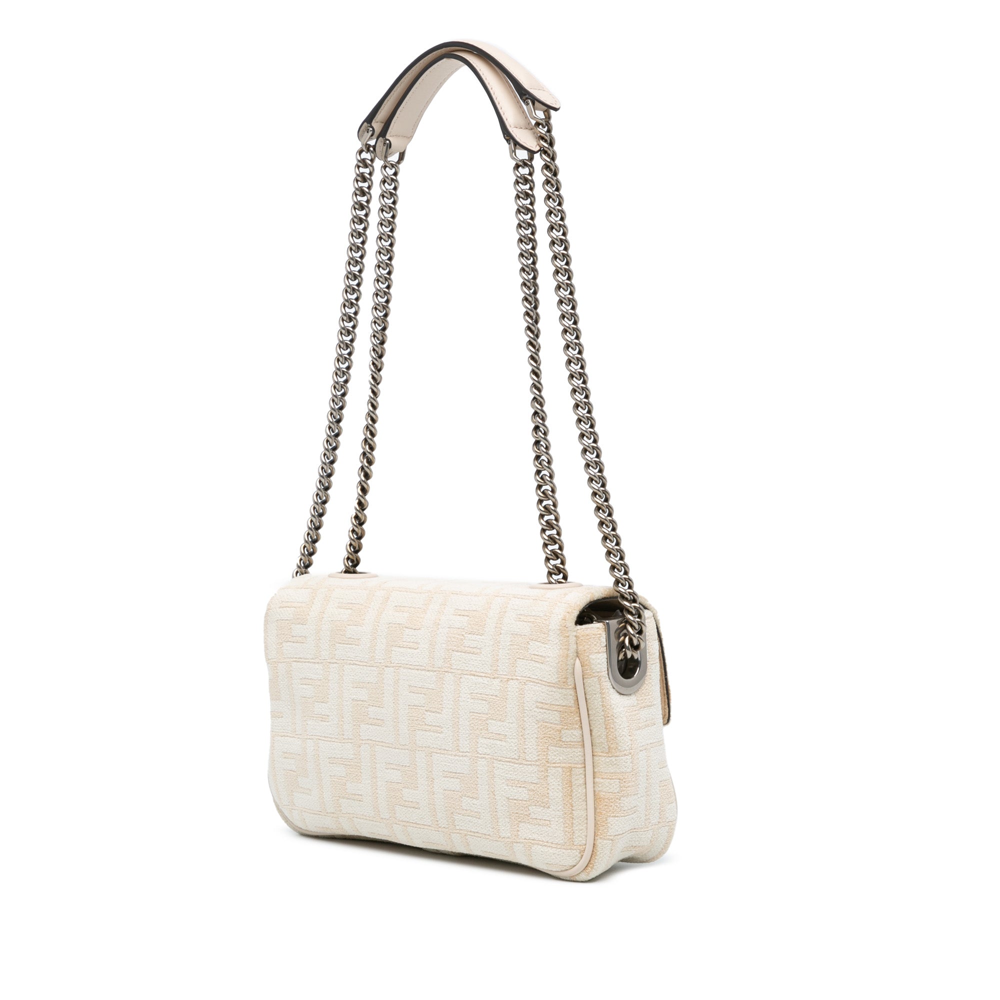 Zucca Canvas Chain Midi Baguette