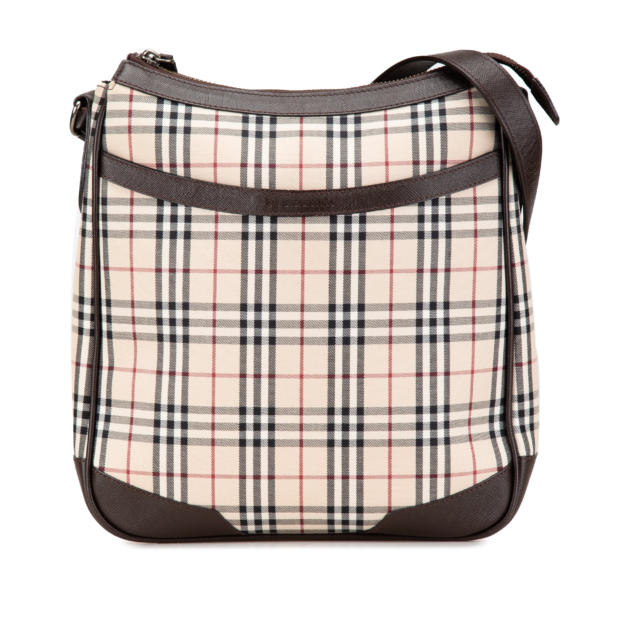 House Check Canvas Crossbody