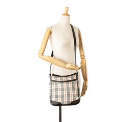 House Check Canvas Crossbody