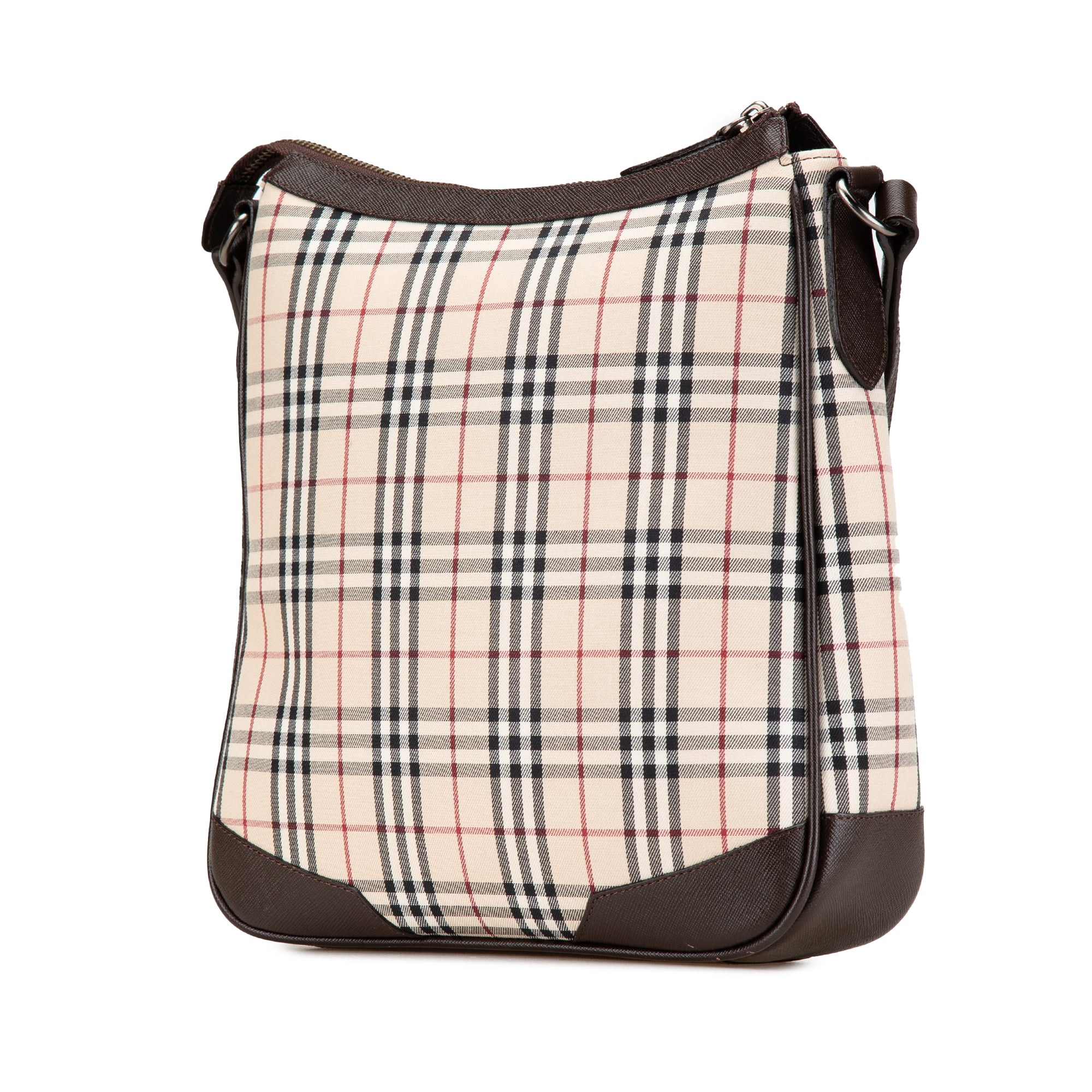 House Check Canvas Crossbody
