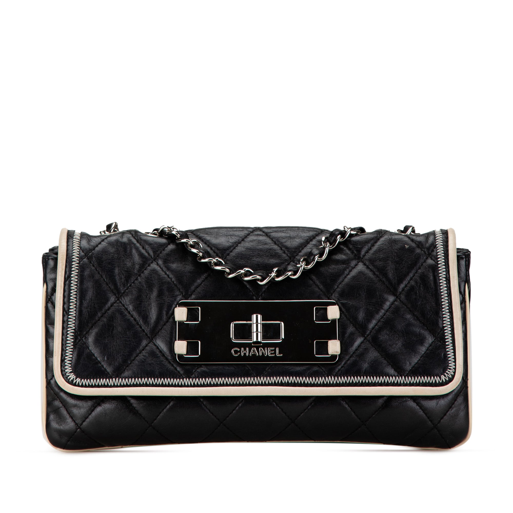 Quilted Lambskin Reissue East West Flap