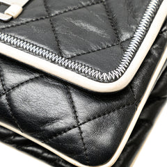 Quilted Lambskin Reissue East West Flap