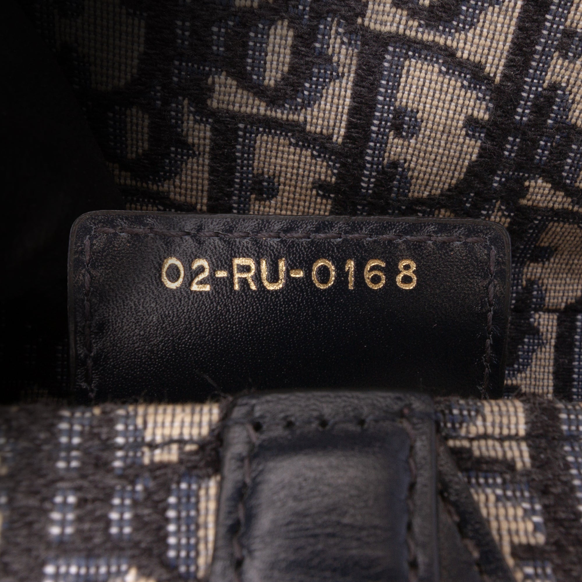 Oblique Canvas Saddle Bag
