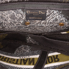Canvas Embroidered Tie Dye Saddle Bag