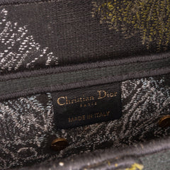 Canvas Embroidered Tie Dye Saddle Bag