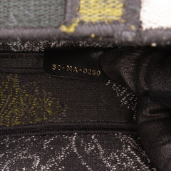 Canvas Embroidered Tie Dye Saddle Bag