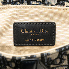 Mini Oblique Canvas Saddle Bag