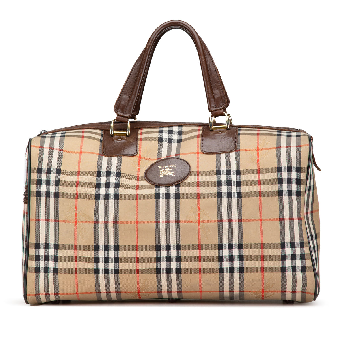 Haymarket Check Canvas Travel Bag