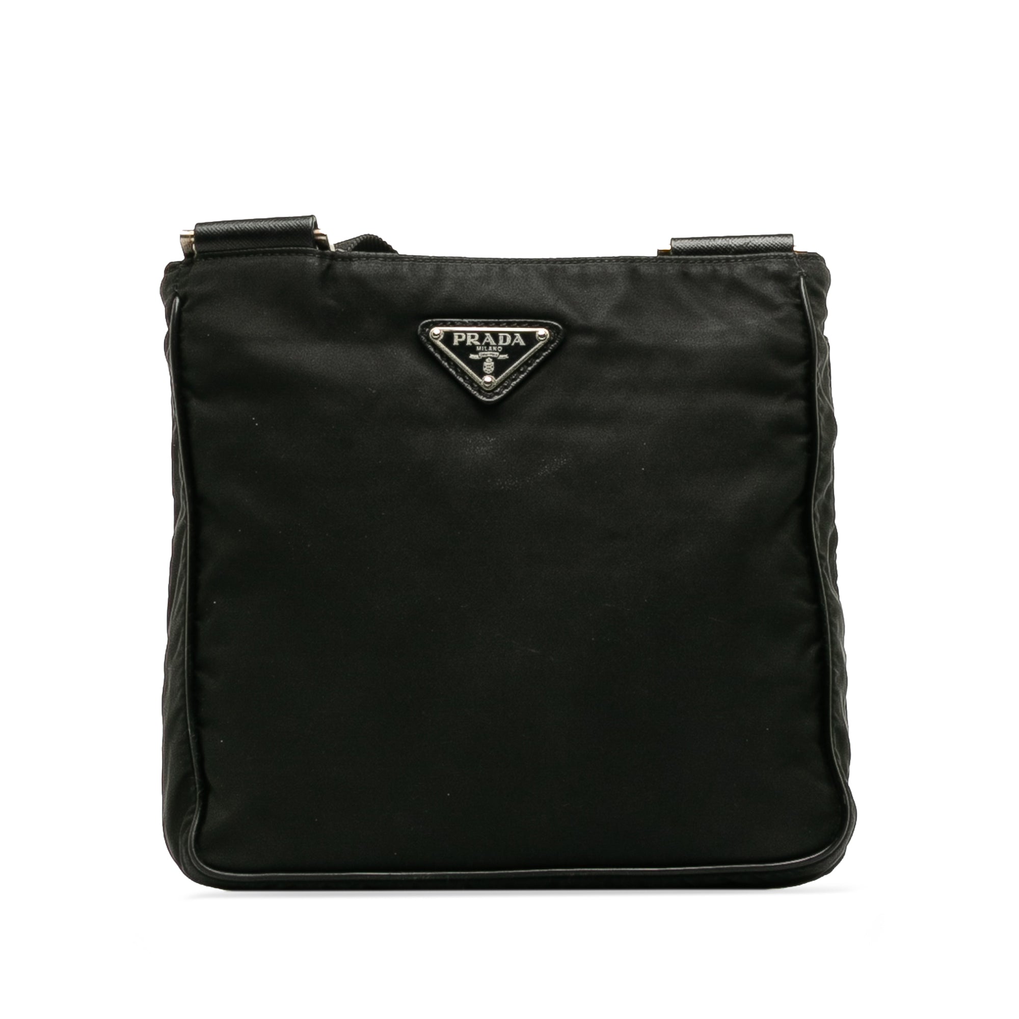 Tessuto Buckle Messenger Bag