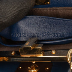 Micro Shearling Peekaboo Satchel