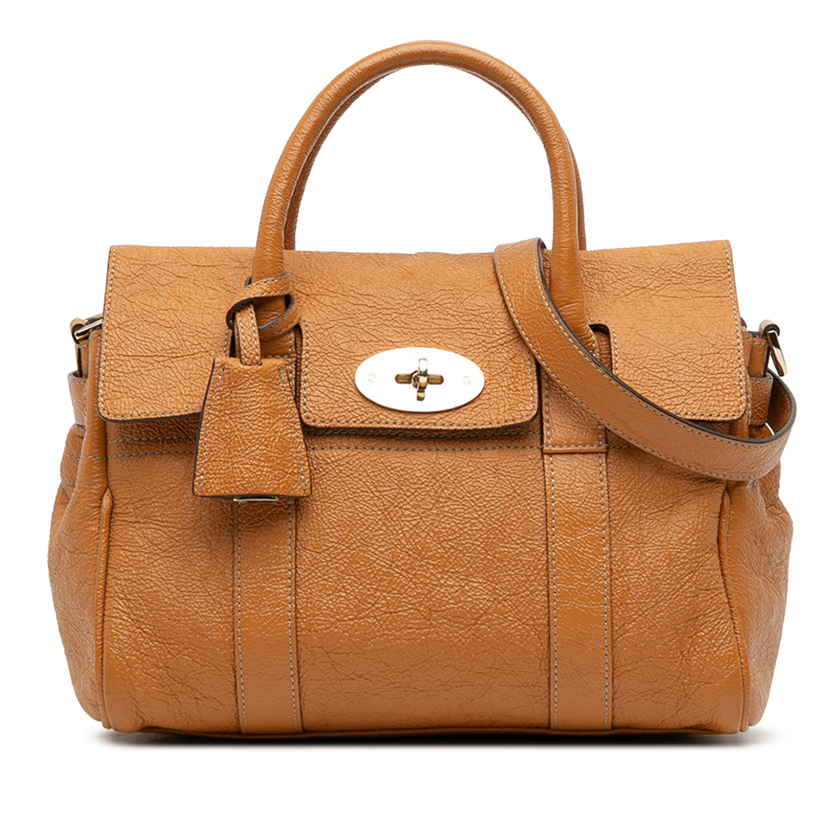 Small Leather Bayswater Satchel
