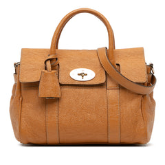 Small Leather Bayswater Satchel