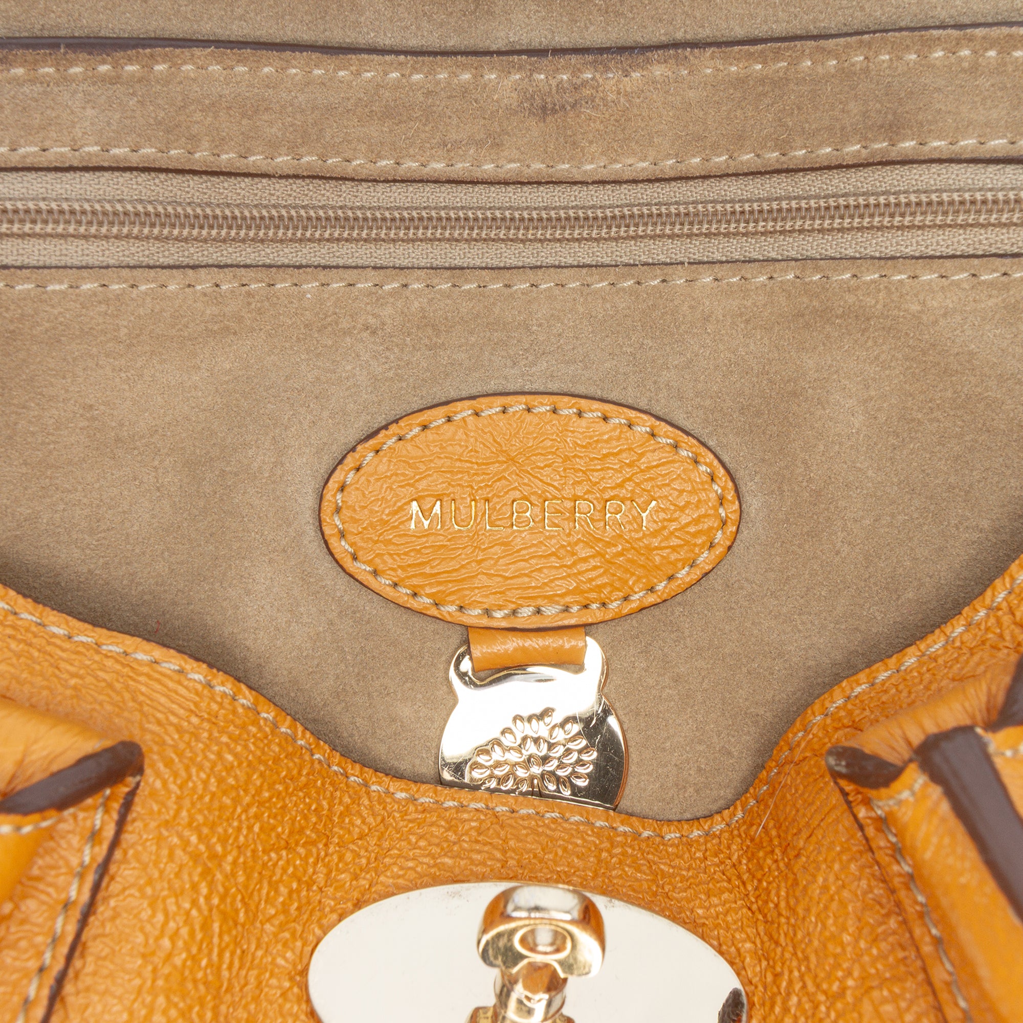 Small Leather Bayswater Satchel