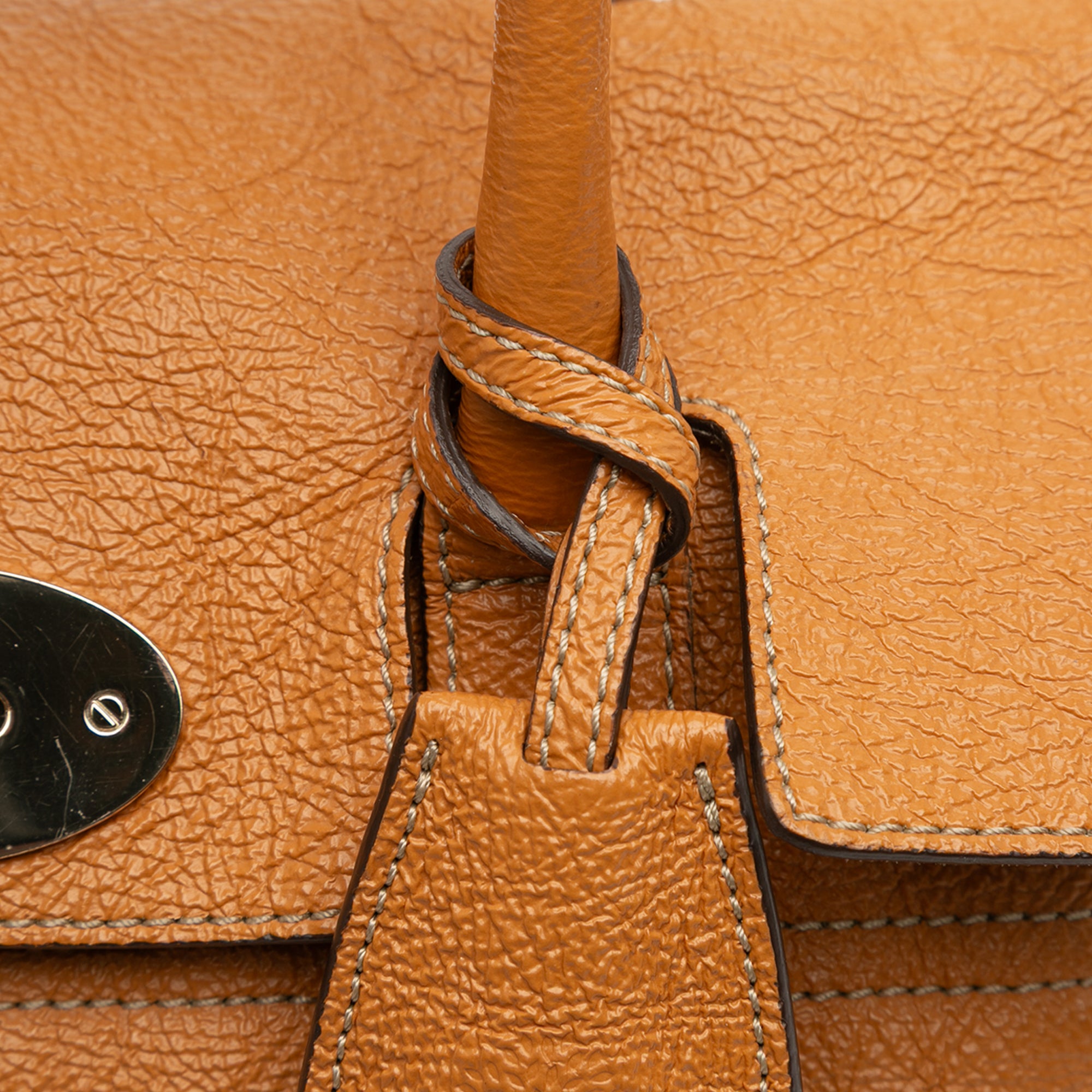 Small Leather Bayswater Satchel