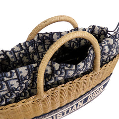 Oblique Wicker Basket Bag_3