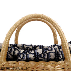 Oblique Wicker Basket Bag_4