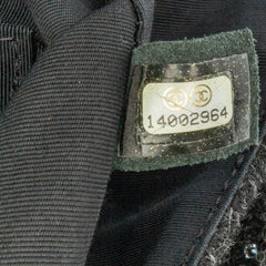 Medium Strass Embellished Tweed Single Flap