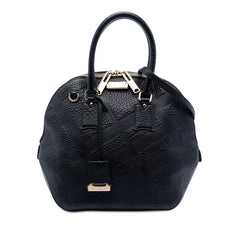 Large Heritage Grain Check Embossed Orchard Bowling Bag