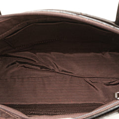 Leather and Suede Stitch Tote