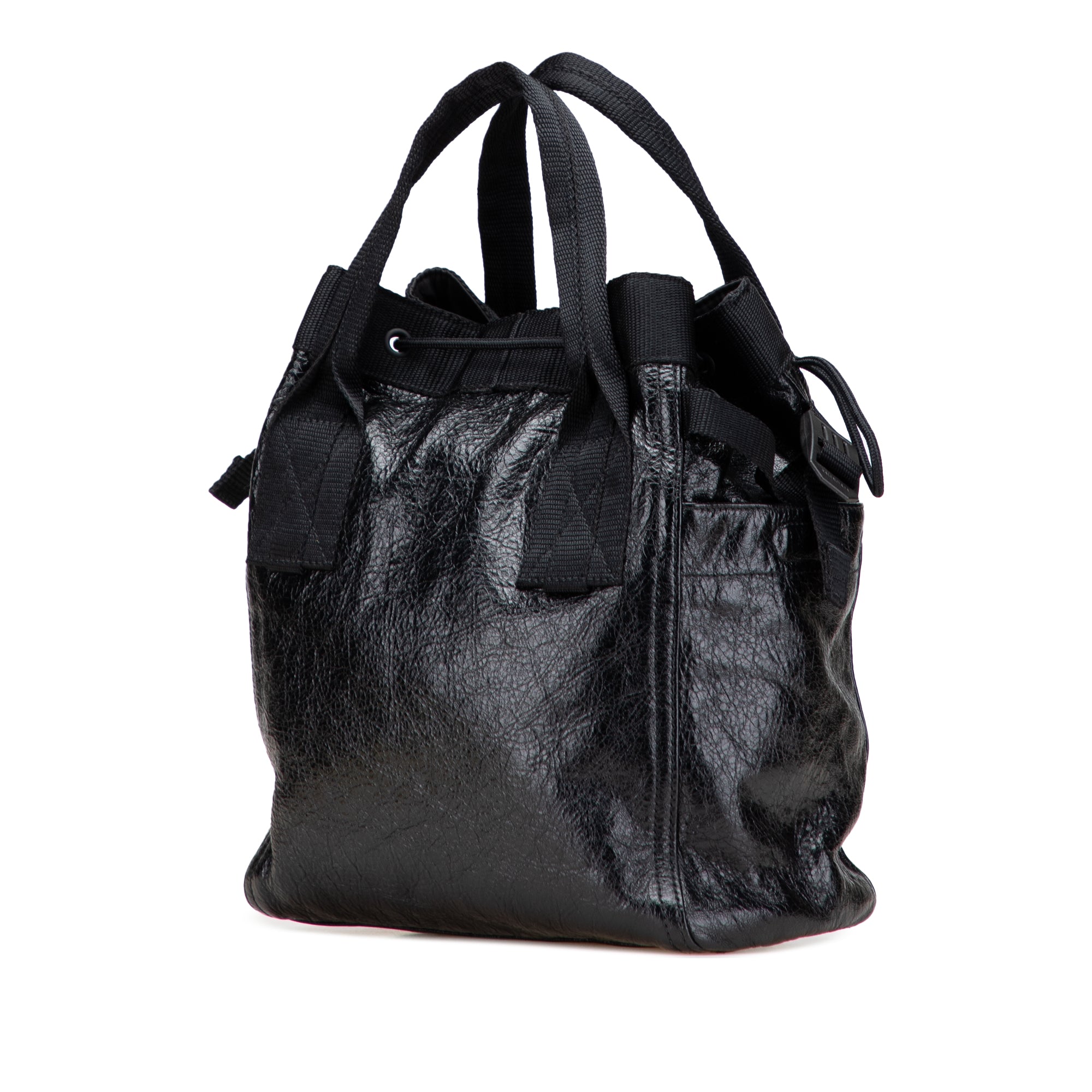 Small Lambskin Arena Army Tote