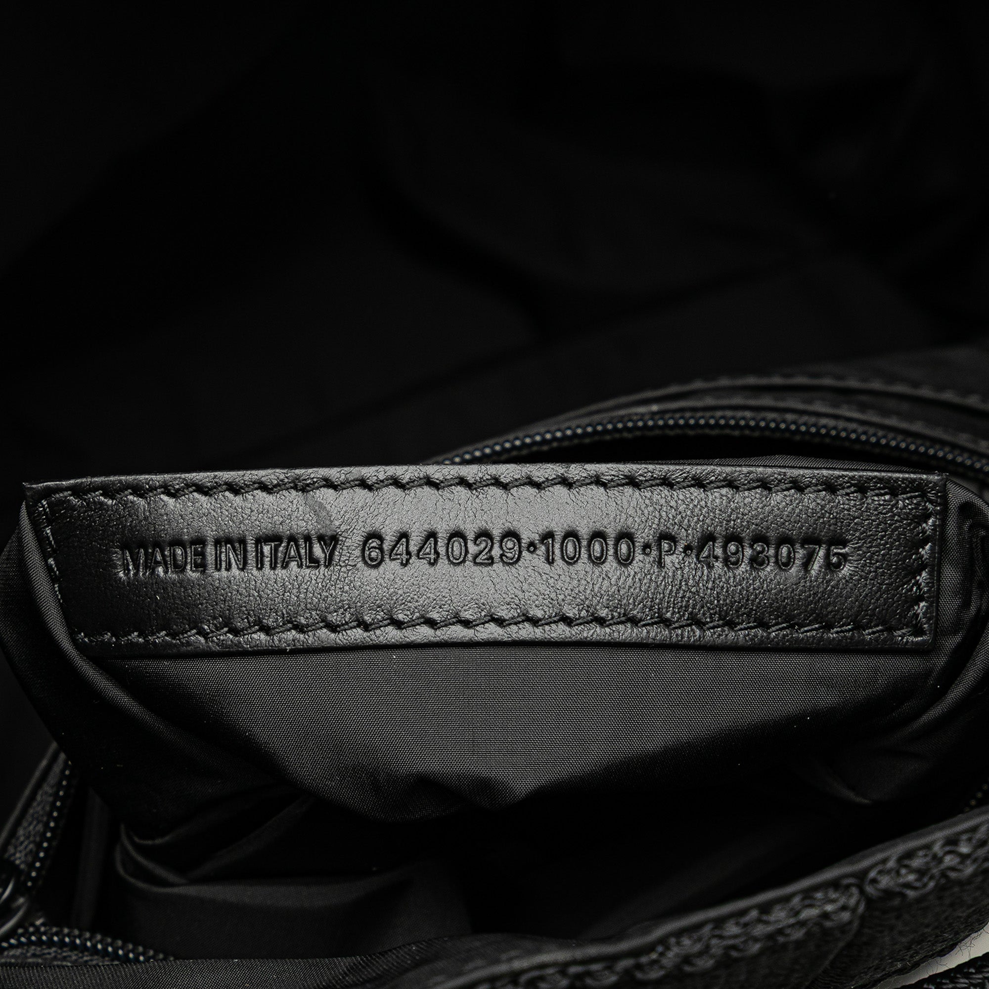 Small Lambskin Arena Army Tote