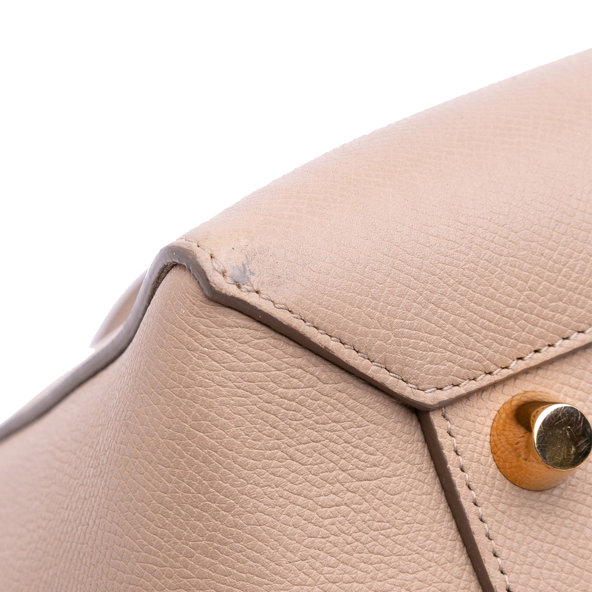 Mini Grained Calfskin Belt Bag