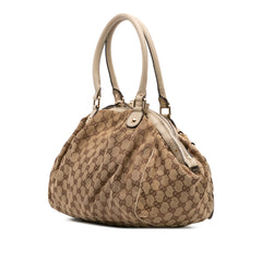 GG Canvas Sukey Satchel