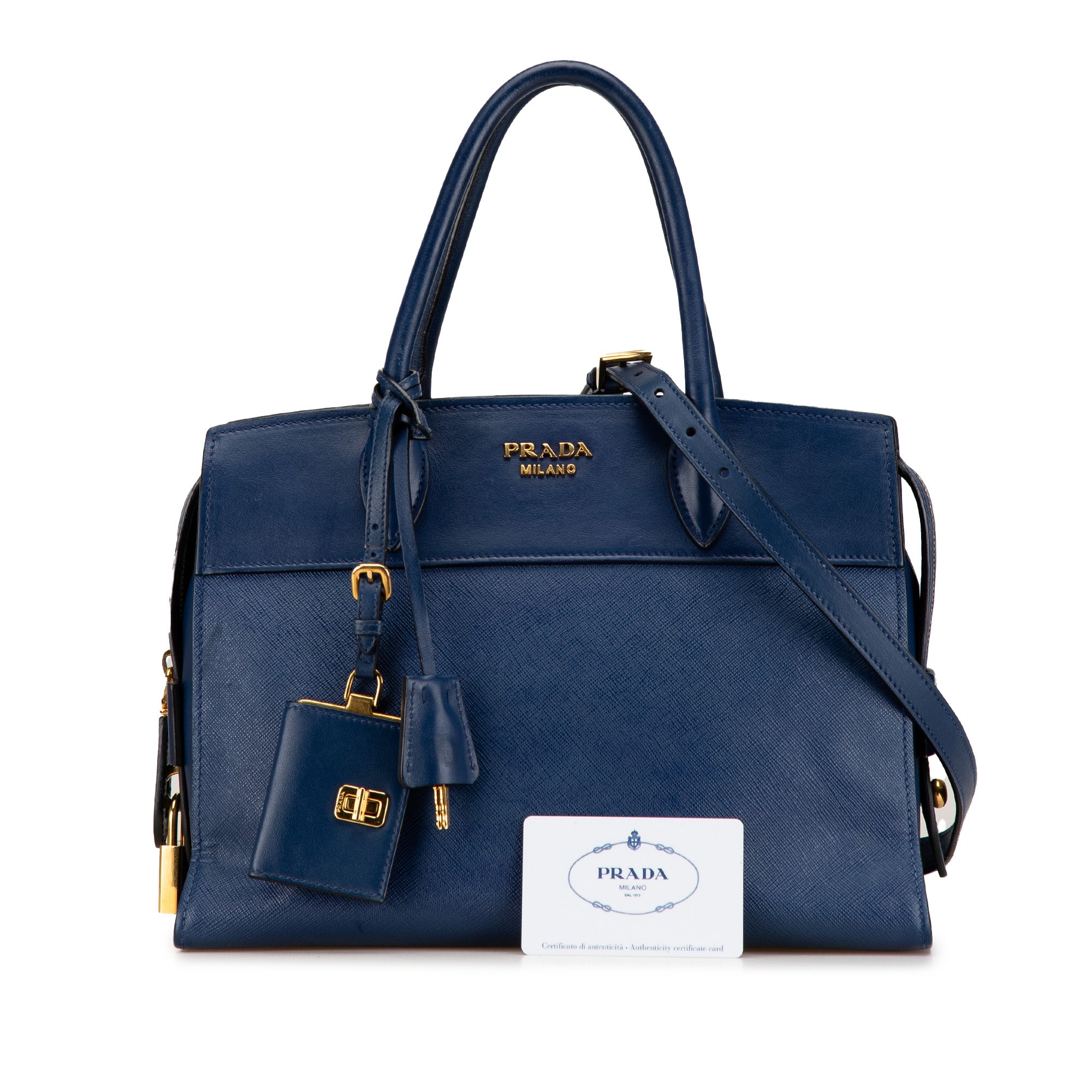 Saffiano and City Calf Esplanade Satchel