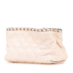 Mini Quilted Lambskin Chain Me Tote