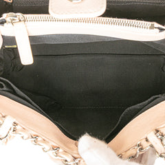 Mini Quilted Lambskin Chain Me Tote