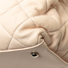 Mini Quilted Lambskin Chain Me Tote