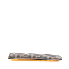 Zucca Embossed Leather Coin Pouch