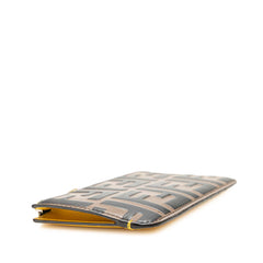 Zucca Embossed Leather Coin Pouch
