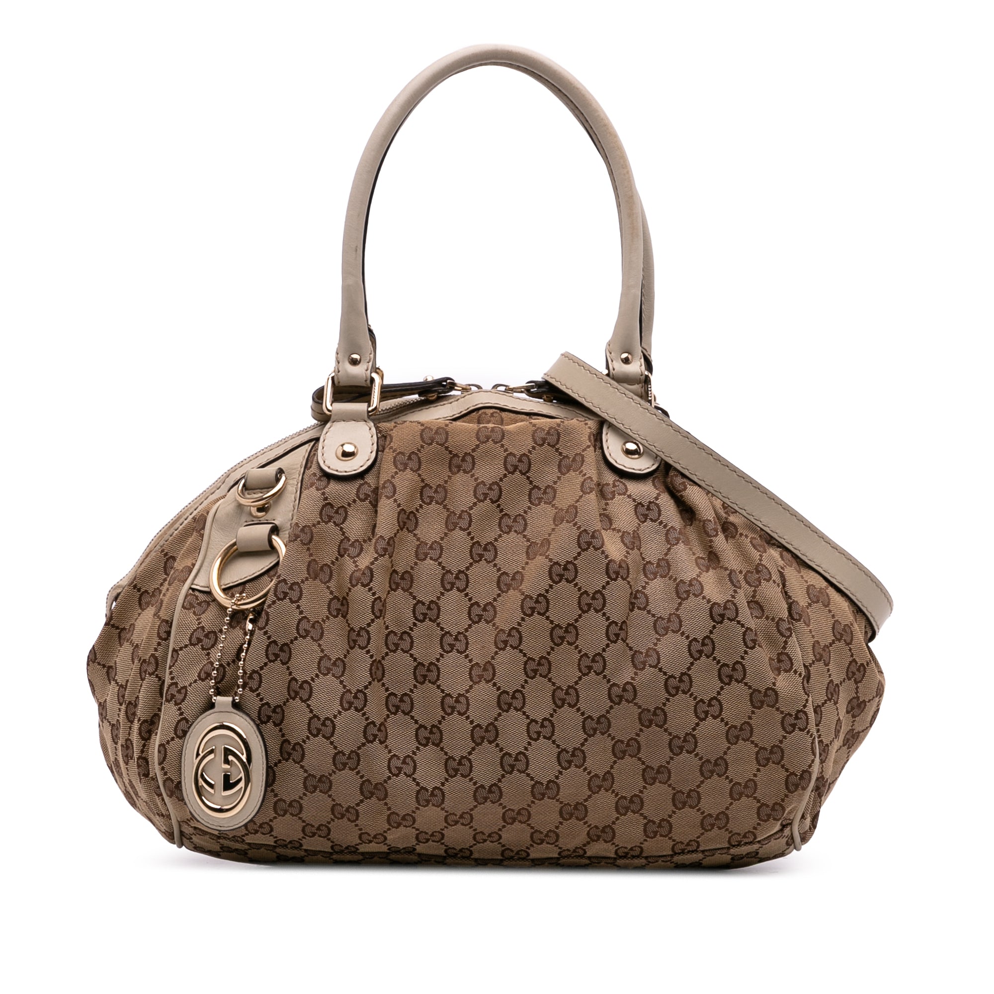 GG Canvas Sukey Satchel
