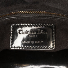 Mini Patent Cannage Studded Supple Lady Dior