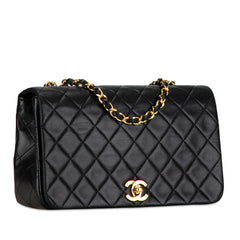 CC Quilted Lambskin Full Flap_1